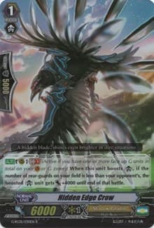 Hidden Edge Crow - G-RC01: Revival Collection - Cardfight Vanguard card