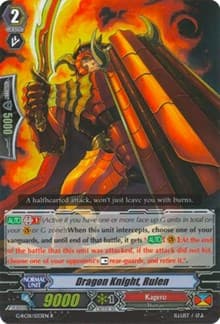 Dragon Knight, Rulen - G-RC01: Revival Collection - Cardfight Vanguard card