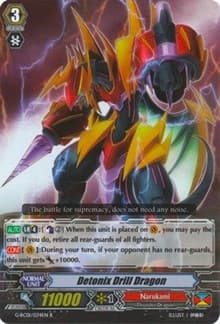 Detonix Drill Dragon - G-RC01: Revival Collection - Cardfight Vanguard card