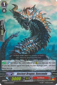 Ancient Dragon, Geoconda - G-RC01: Revival Collection - Cardfight Vanguard card