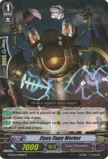 Zippy Zippy Worker - G-RC01: Revival Collection - Cardfight Vanguard card