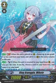 Ring Arpeggio, Mikoto - G-RC01: Revival Collection - Cardfight Vanguard card