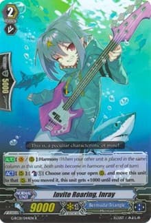 Invite Roaring, Inray - G-RC01: Revival Collection - Cardfight Vanguard card