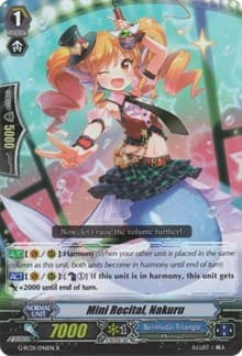 Mini Recital, Nakuru - G-RC01: Revival Collection - Cardfight Vanguard card