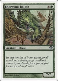 Enormous Baloth - 9th Edition - Magic: The Gathering card