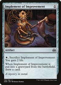 Implement of Improvement - Aether Revolt - Magic: The Gathering card