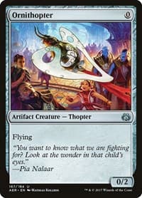 Ornithopter - Aether Revolt - Magic: The Gathering card