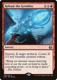 Release the Gremlins - Aether Revolt - Magic: The Gathering card