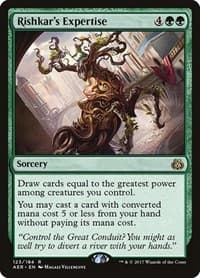 Rishkar's Expertise - Aether Revolt - Magic: The Gathering card