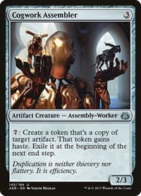 Cogwork Assembler - Aether Revolt - Magic: The Gathering card