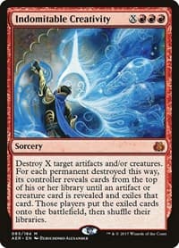 Indomitable Creativity - Aether Revolt - Magic: The Gathering card