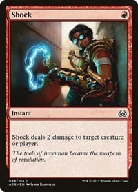 Shock - Aether Revolt - Magic: The Gathering card