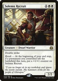 Solemn Recruit - Aether Revolt - Magic: The Gathering card