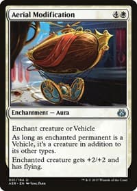 Aerial Modification - Aether Revolt - Magic: The Gathering card