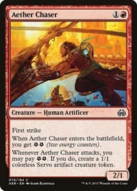 Aether Chaser - Aether Revolt - Magic: The Gathering card