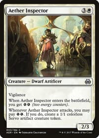 Aether Inspector - Aether Revolt - Magic: The Gathering card