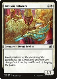 Bastion Enforcer - Aether Revolt - Magic: The Gathering card