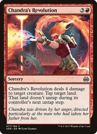 Chandra's Revolution - Aether Revolt - Magic: The Gathering card