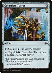 Consulate Turret - Aether Revolt - Magic: The Gathering card