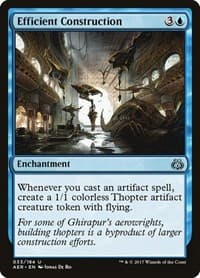 Efficient Construction - Aether Revolt - Magic: The Gathering card