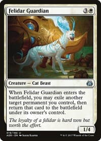 Felidar Guardian - Aether Revolt - Magic: The Gathering card