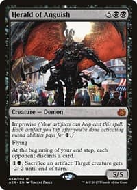 Herald of Anguish - Aether Revolt - Magic: The Gathering card