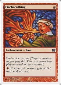 Firebreathing - 9th Edition - Magic: The Gathering card