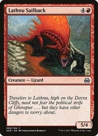 Lathnu Sailback - Aether Revolt - Magic: The Gathering card