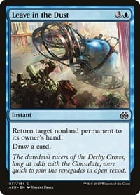Leave in the Dust - Aether Revolt - Magic: The Gathering card