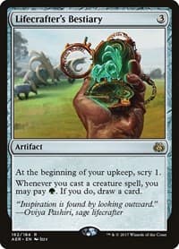 Lifecrafter's Bestiary - Aether Revolt - Magic: The Gathering card