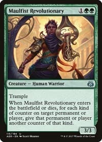 Maulfist Revolutionary - Aether Revolt - Magic: The Gathering card