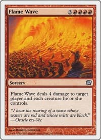 Flame Wave - 9th Edition - Magic: The Gathering card