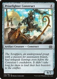 Prizefighter Construct - Aether Revolt - Magic: The Gathering card