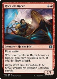 Reckless Racer - Aether Revolt - Magic: The Gathering card