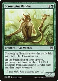 Scrounging Bandar - Aether Revolt - Magic: The Gathering card