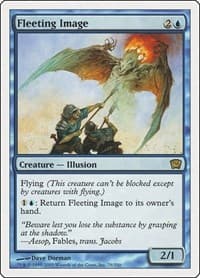 Fleeting Image - 9th Edition - Magic: The Gathering card