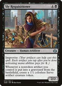 Sly Requisitioner - Aether Revolt - Magic: The Gathering card