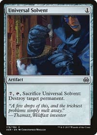 Universal Solvent - Aether Revolt - Magic: The Gathering card