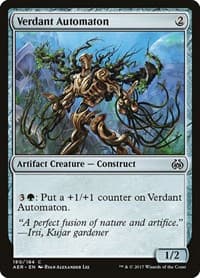 Verdant Automaton - Aether Revolt - Magic: The Gathering card