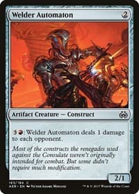 Welder Automaton - Aether Revolt - Magic: The Gathering card