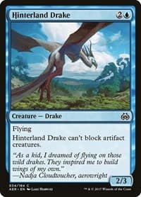 Hinterland Drake - Aether Revolt - Magic: The Gathering card