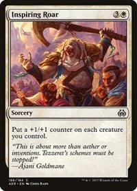 Inspiring Roar - Aether Revolt - Magic: The Gathering card