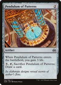 Pendulum of Patterns - Aether Revolt - Magic: The Gathering card