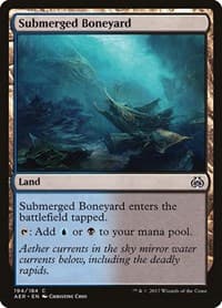 Submerged Boneyard - Aether Revolt - Magic: The Gathering card