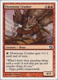 Flowstone Crusher - 9th Edition - Magic: The Gathering card
