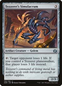 Tezzeret's Simulacrum - Aether Revolt - Magic: The Gathering card
