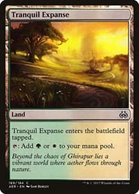 Tranquil Expanse - Aether Revolt - Magic: The Gathering card