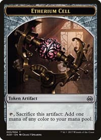 Etherium Cell Token - Aether Revolt - Magic: The Gathering card