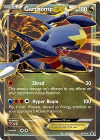 Garchomp EX - XY167 - XY Promos - Pokemon card