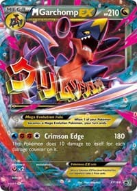M Garchomp EX - XY168 - XY Promos - Pokemon card